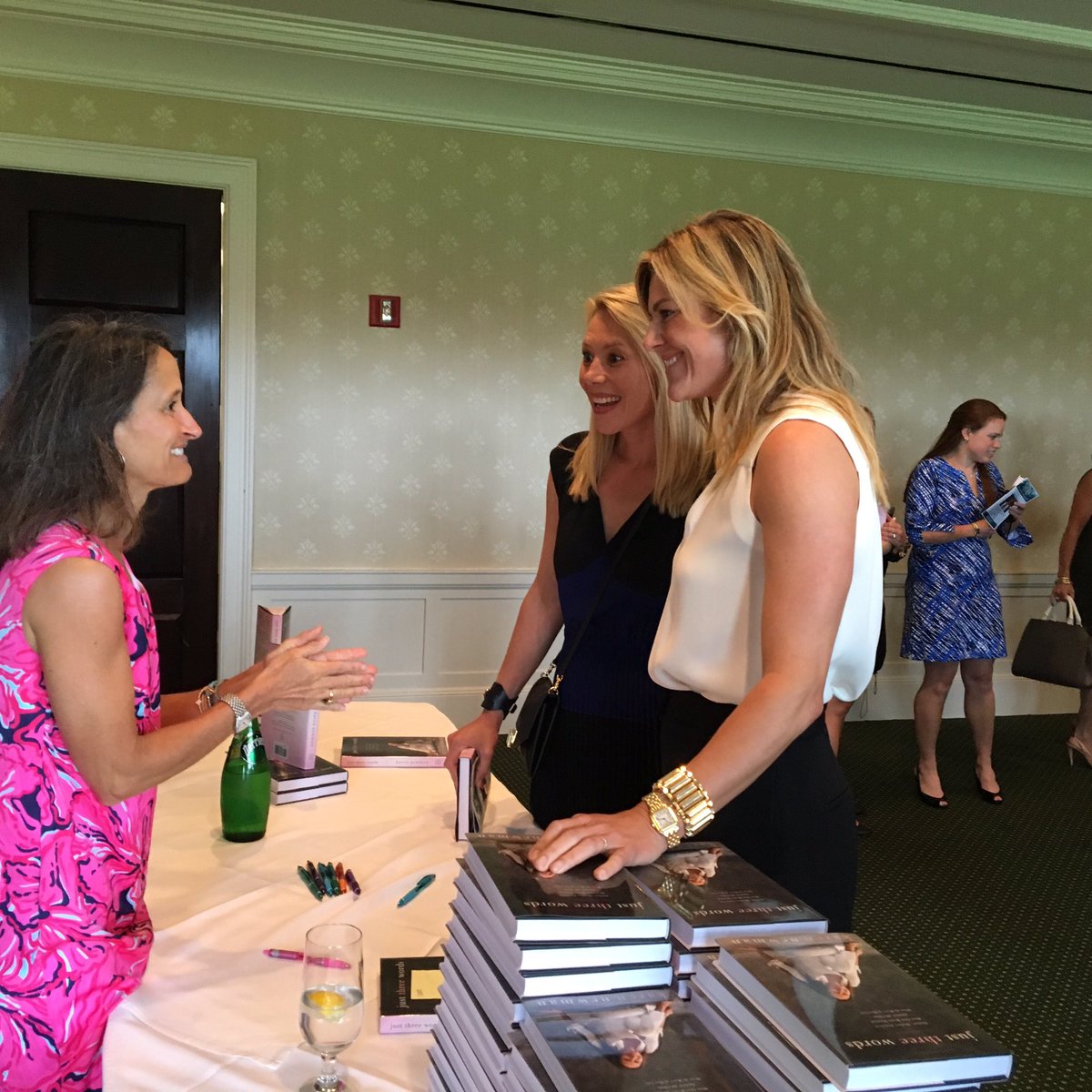 familycenters's tweet photo. Our Center for HOPE Luncheon speaker Karen Newman is in the house! #centerforhope #familycenters125 https://t.co/elCtQ6Dslv