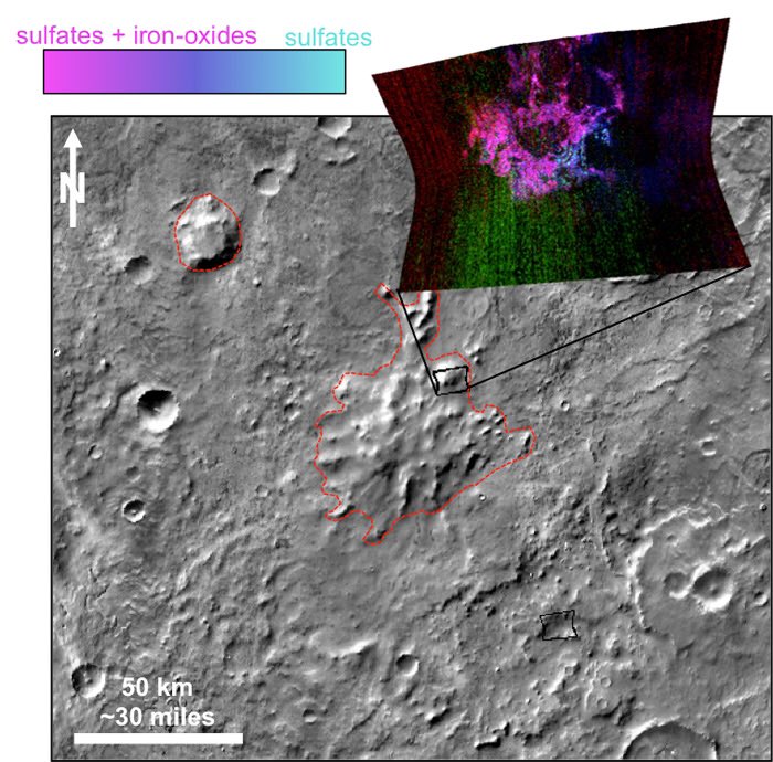 CRISM reveals clues about volcanoes under ice on ancient #Mars crism.jhuapl.edu/newscenter/art…