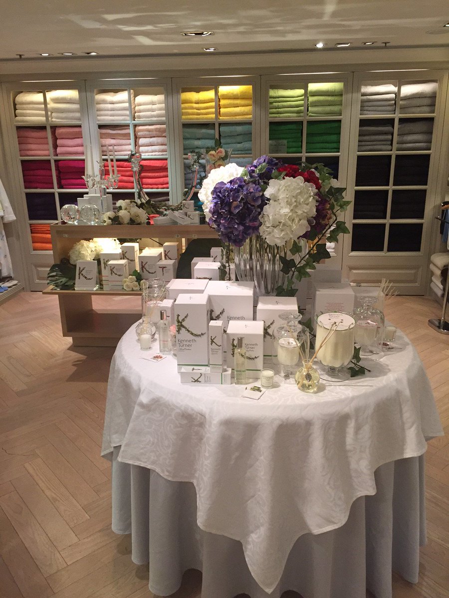kennethturneruk's tweet photo. Beautiful Kenneth Turner display at Woodlane Bed and Bath Co in Hong Kong. #kennethturner https://t.co/eNrJltaAQI