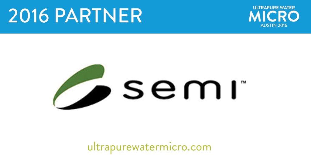 UltraFacility's tweet photo. .@SEMIexpos Thanks for partnering with @UPWJournal! Book passes to #UPWMicro at https://t.co/yxq8nfSDG6 #water #ATX https://t.co/cNnvhbuqjs