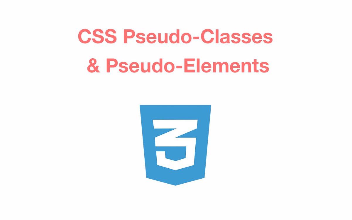 Mybridge's tweet photo. All About #CSS Pseudo-Classes &amp; Pseudo-Elements for Web Developers.@ricardozea @smashingmag https://t.co/pHJvvzpgmj https://t.co/9cSROQNVgh