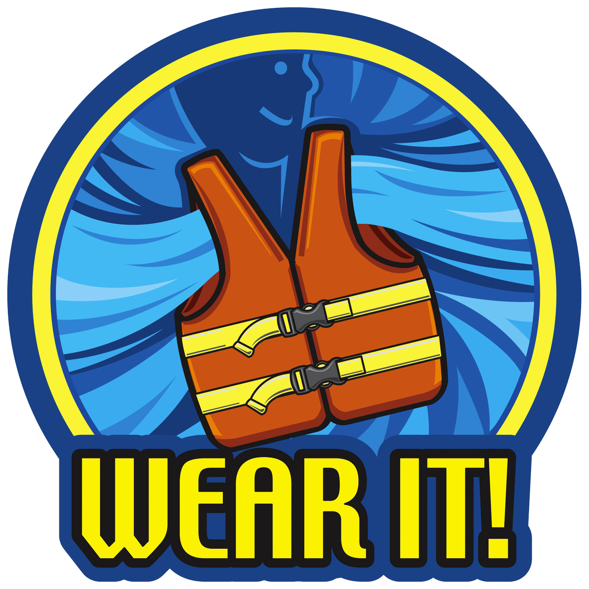 BoatingCampaign's tweet photo. Awesome! @BoatPubs: It's #WearYourLifeJackettoWork Day May 20 + we're celebrating with a lifejacket selfie https://t.co/YUgPognIF1 #wearit