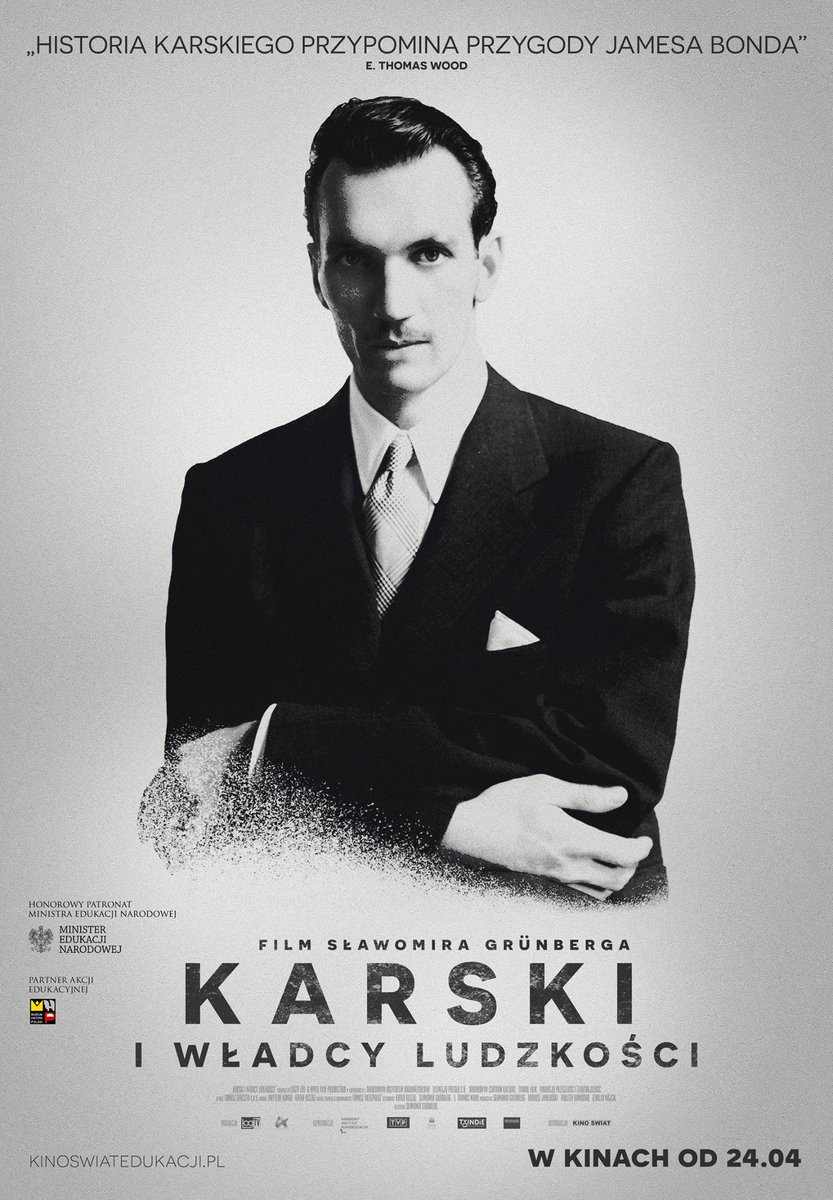 Join us 5/4 for our free Holocaust Remembrance Film, “Karski and the Lords of Humanity.” ow.ly/4nmAbf