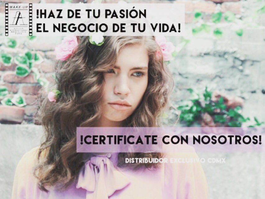 AtelierMaq's tweet photo. Infórmate en Atelier Maquillaje CDMX!
#yosoyatelier #ilovemakeup https://t.co/1Q6bofk4Mh