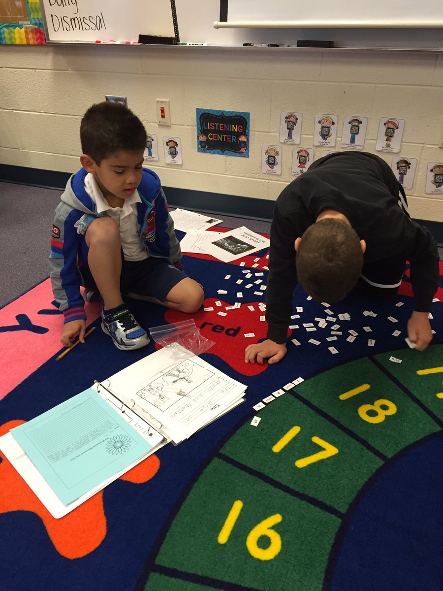 Mrs_Murray228's tweet photo. Writing Buddies was a huge success this morning! We partnered up with @Mrs_Clark54's 4th grade class! #kme302 https://t.co/ENS0WuzxwK