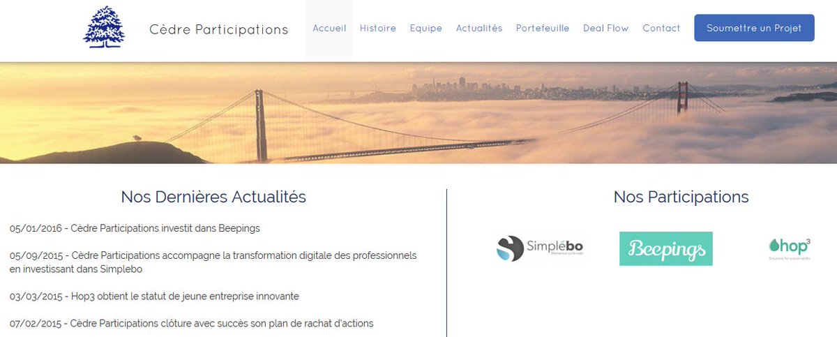 cedreparticip's tweet photo. Nouveau site : https://t.co/G9jjIteGCZ
Participations, témoignages, actu et Dealflow, tout y est ! #HelloWorld https://t.co/qsO8pDQGxO