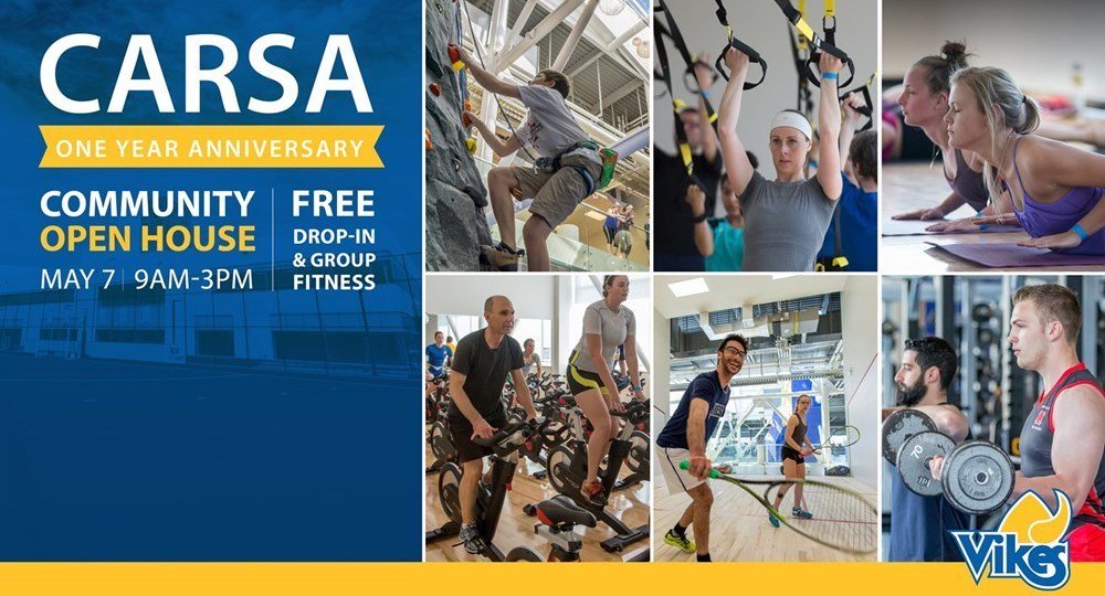 Check out CARSA for free this Saturday! Tours, classes &amp; prizes: ow.ly/4nlvHi #uvic #yyj