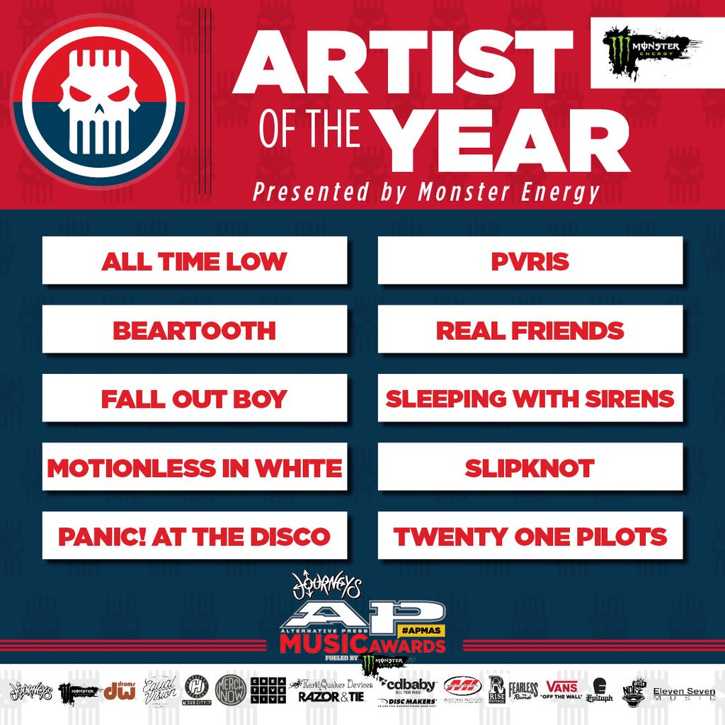 PVRISdaily's tweet photo. All PVRIS nominations this year and where to vote info: https://t.co/kH3x5iR2gB
Congratulations! 💖🎉 https://t.co/WpfaIN9CcX