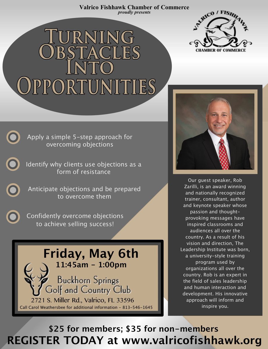 razarrilli's tweet photo. A speaking engagement on Friday in the greater #Tampa area to help you with clients, #sales, &amp; more. #Florida #lunch https://t.co/7vKzyIGTjo