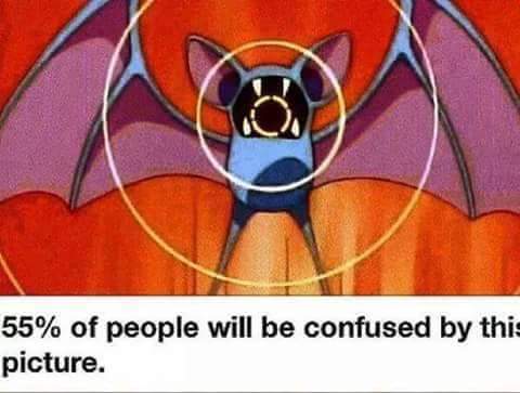 noMadChameleon's tweet photo. #Zubat #ConfuseRay
#Pokemon #humor https://t.co/uwUTz00DQ0