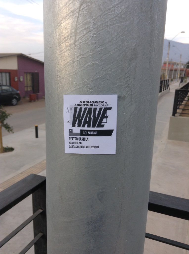 crazxinlove_'s tweet photo. @Nashgrier @DigiTourEspanol @DigiTour @Tez @DJRXPP 🎉✨ 8 DÍASSSSSSS #TheWaveTour #WaveUpgrade https://t.co/S8qjKvSOyl