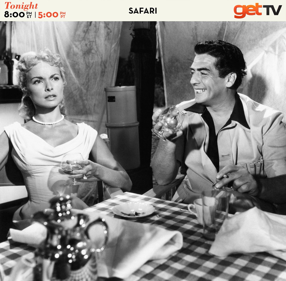 getgreattv's tweet photo. Join us for African adventures when #TheYearWas 1956 - SAFARI w/ #JanetLeigh + PORT AFRIQUE w/ #PierAngeli. 8 pm ET https://t.co/u1byPDwdbj