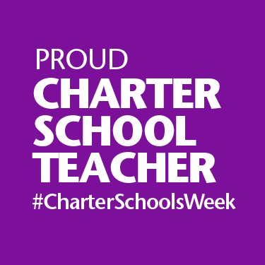 Show your support for #CharterSchoolsWeek by sharing a badge! #CharterTeacher
