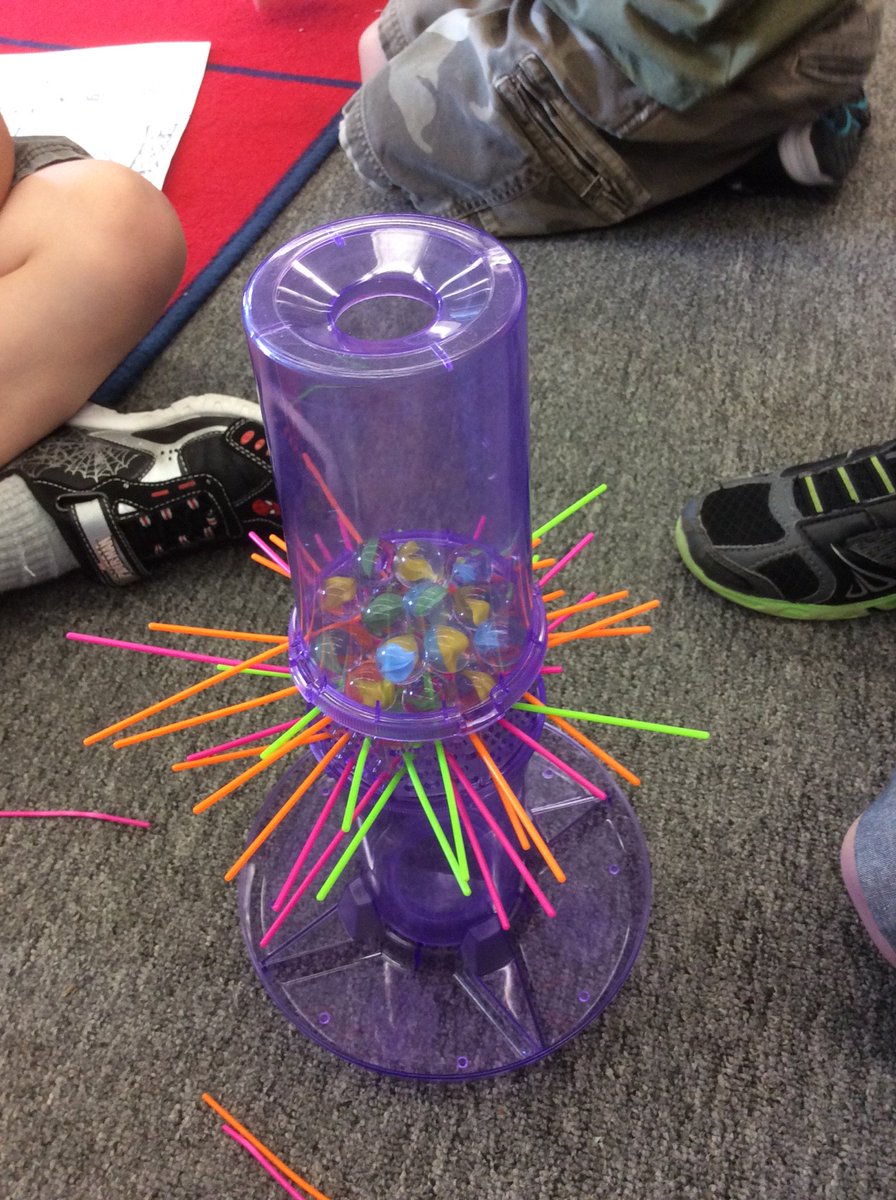 Have any of you ever played the game Ker-Plunk? We love that game! <a href="/MrsCramersClass/">Mrs Cramer</a> <a href="/TeamBaldwin/">Team Baldwin</a>