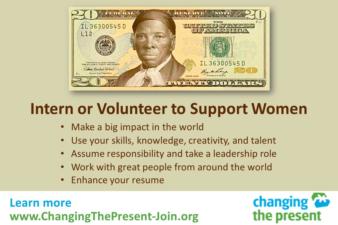 rtolmach's tweet image. See great intern / volunteer openings at ChangingThePresent-Join.org Please share with students and others.