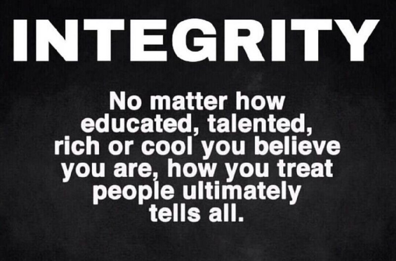 So true and what you sow you will also reap!!!! 100/0