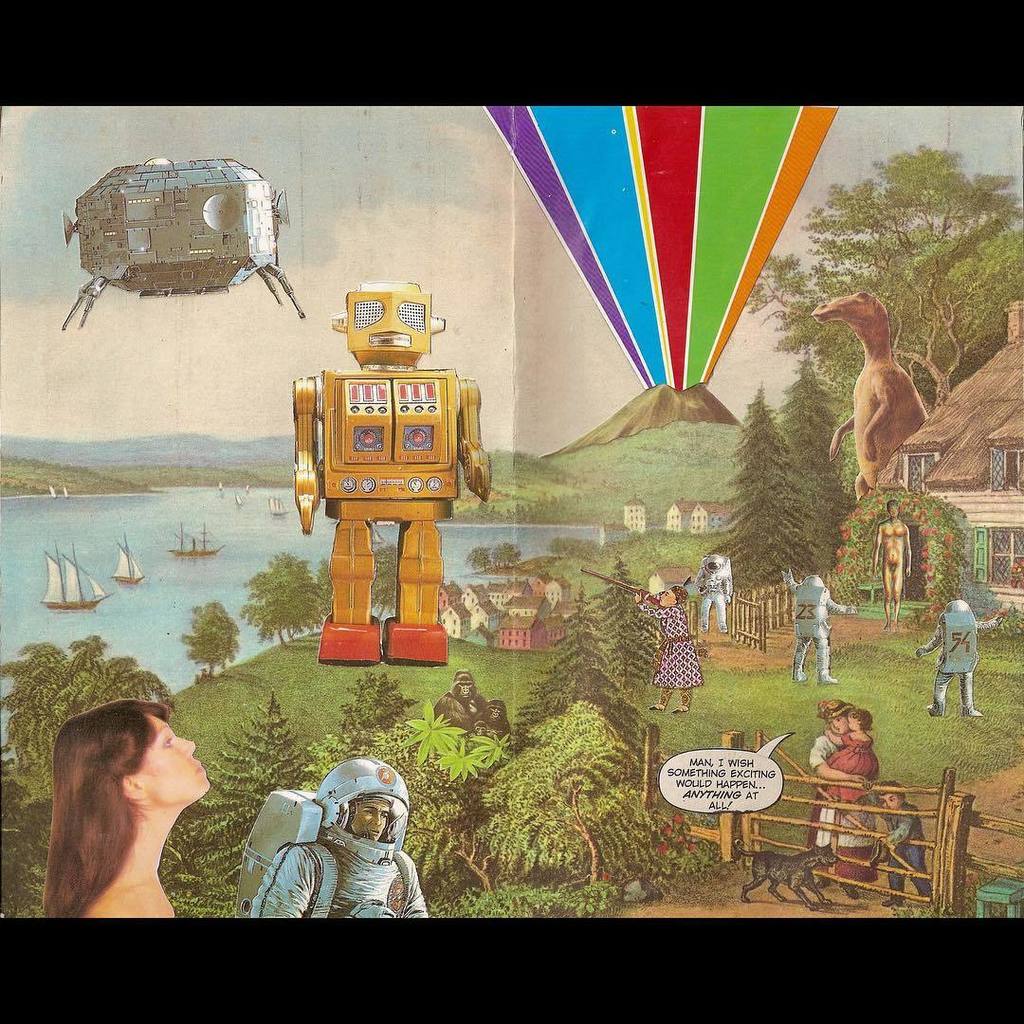 Otherbots's tweet photo. Nude Beach Party collage journal page 48.
#collage #collaboration #collageart #collagecollective #mixedmedia #exqui… https://t.co/yg2j58C1vN