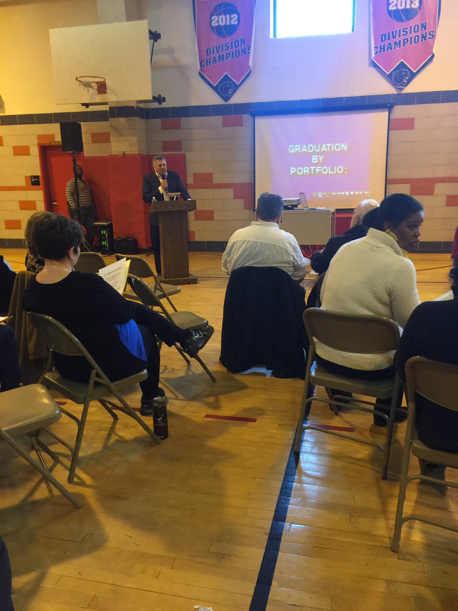 Elliot_Washor's tweet photo. At Fannie Lou Hamer with Jeff Palladino, honoring Debbie Meier.@bigpicturelearnin @Elliot_Washor @deeperlearning https://t.co/7KkWvAFiqh