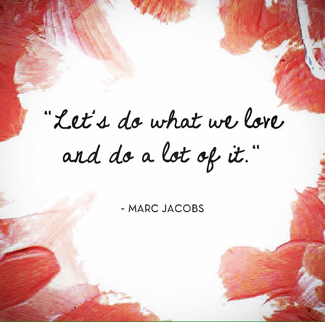 edithaguiree's tweet photo. Tuesday ❤️ #love #dowhatyoulove @themarcjacobs https://t.co/fOHbh2XRP1