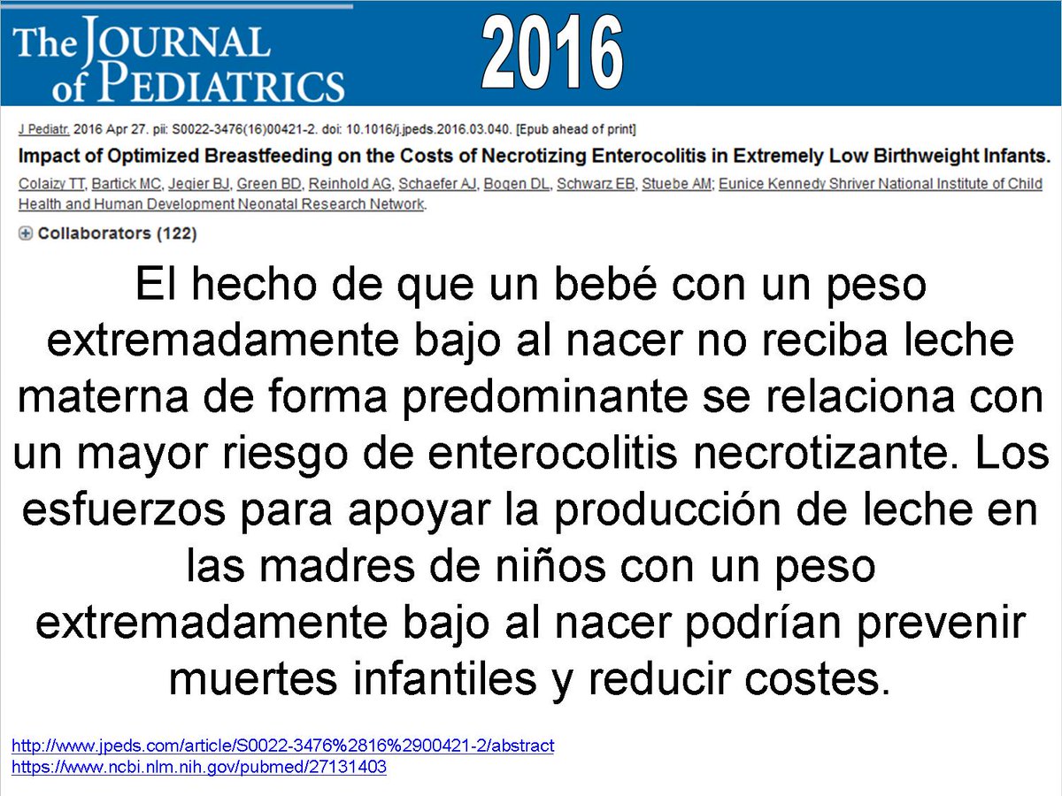 JulioBasulto_DN's tweet photo. Lactancia materna y enterocolitis necrotizante, suma y sigue https://t.co/PR2RtNGSpL https://t.co/XulkUAbqFB
