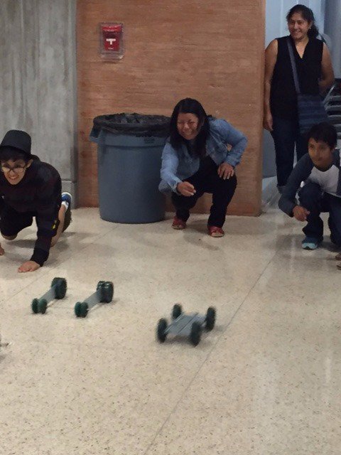 At <a href="/sagecreekhigh/">sage Creek High</a> CUSD ELAC parents from <a href="/CarlsbadHS/">Carlsbad High School</a> <a href="/chmscoyotes/">Calavera Hills MS</a> and other schools experience #stemeducation.