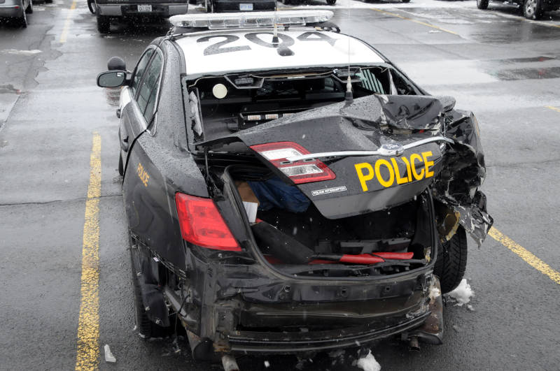 Slow down and move over for stopped emergency and service vehicles.