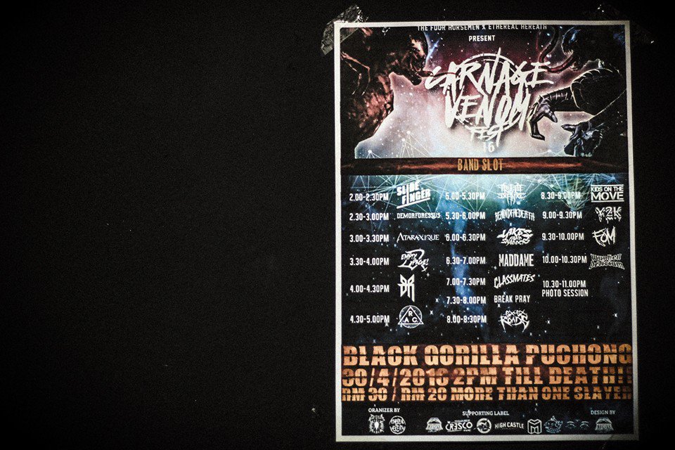 Saturday we played very encouragingly. The war ended with joy.
#carnagevenomfest16 #cvfest16