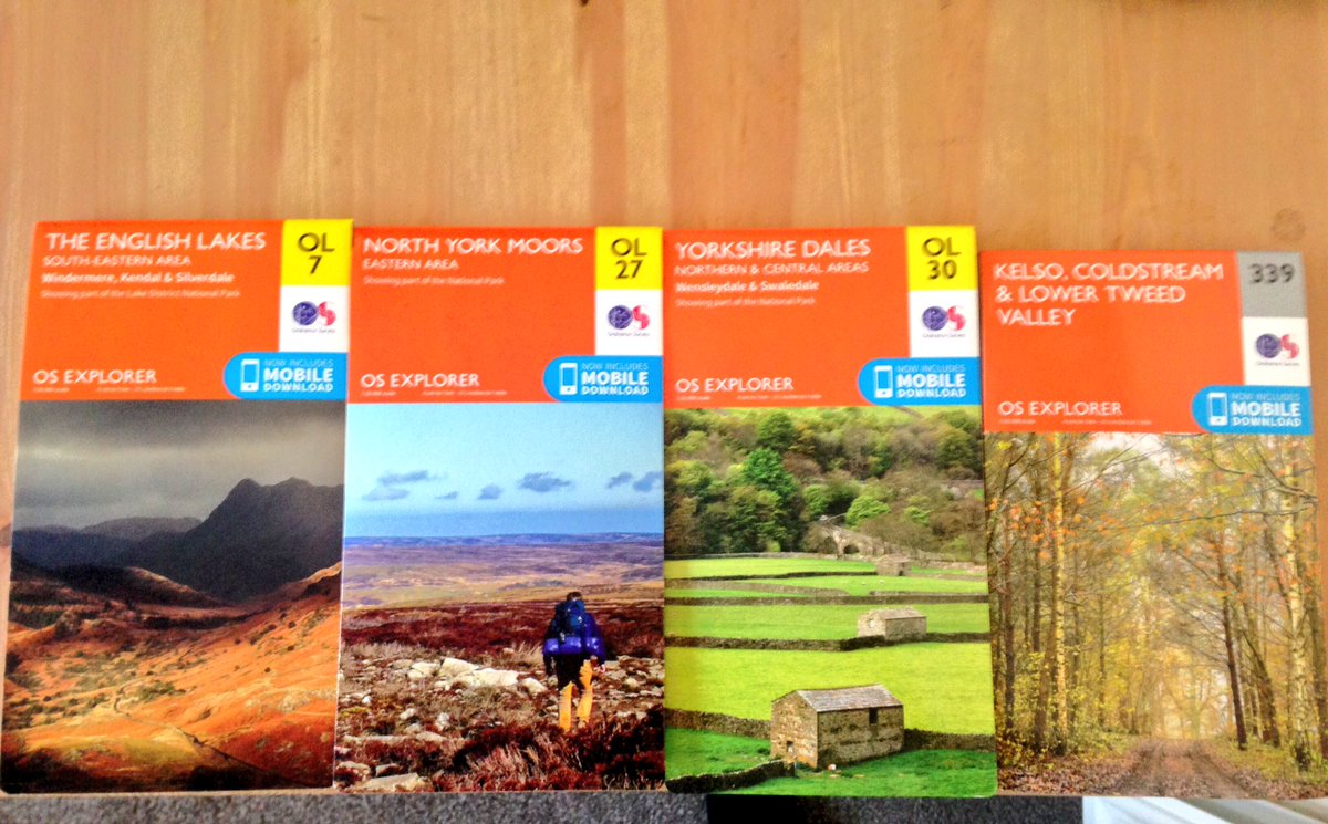 l_imber's tweet photo. Ordered on Saturday, arrived today. Thank you @Dash4it !! @OSleisure #OrdanceSurvey #crackingservice #maps https://t.co/Y9aLp9c5Ty