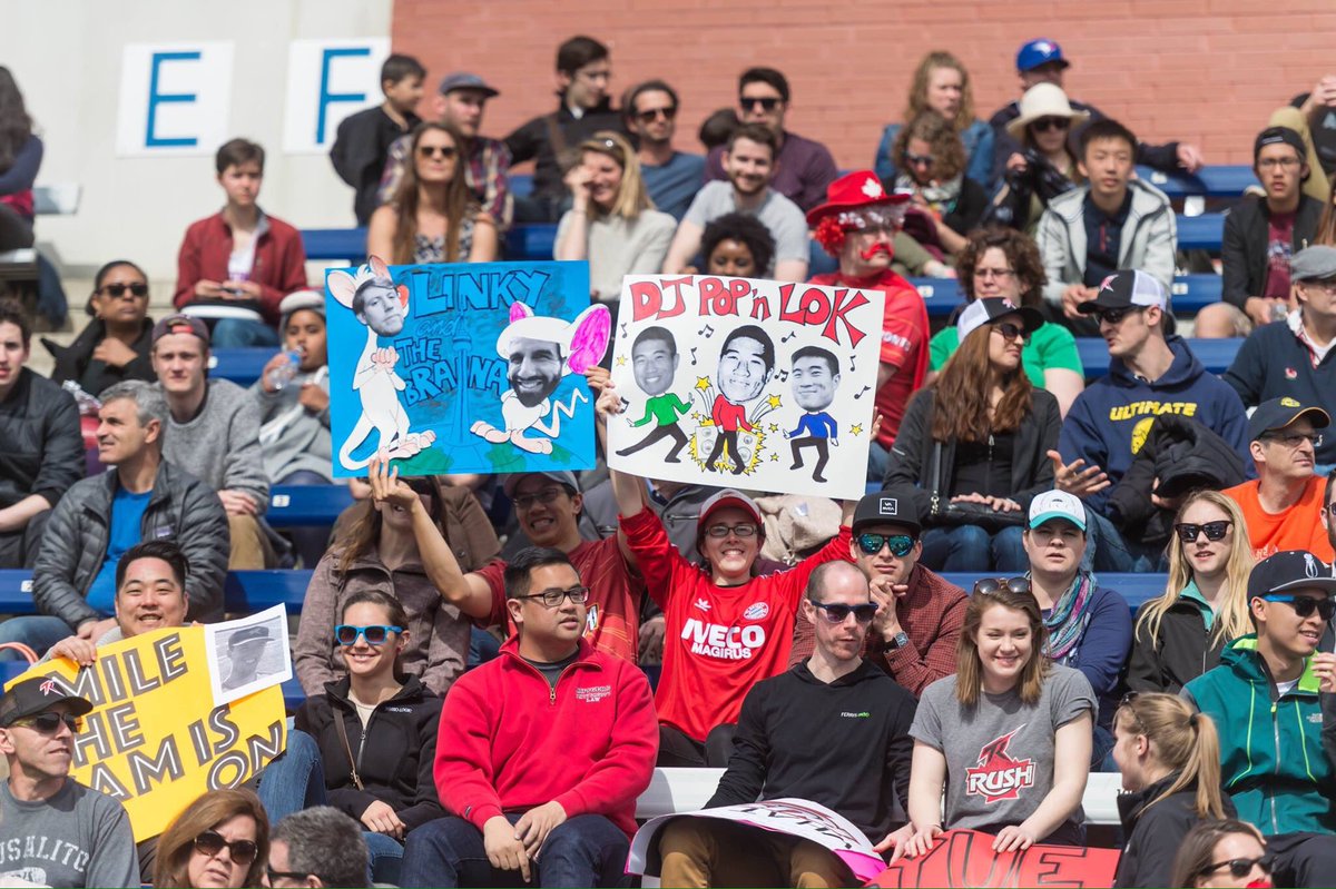 What a great home opener weekend we had! <a href="/TorontoRush/">Toronto Rush</a> have some of the most dedicated fans.