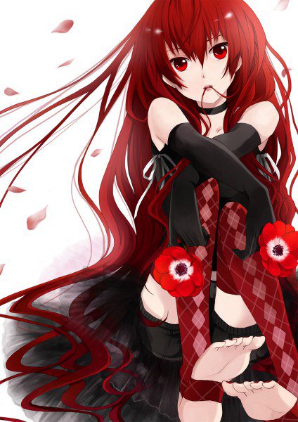Red hair in anime
