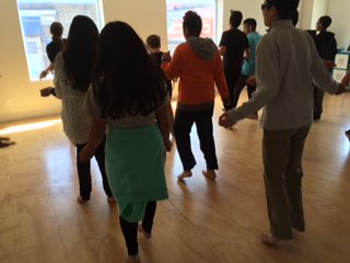 Equinox_Roden's tweet photo. Exercise, a gr8 stress reliever for #MentalHealthWeek. RGR8 'groovin' to the beats at #CornerStoneStudio. #GETLOUD https://t.co/6FkPG8oS4U
