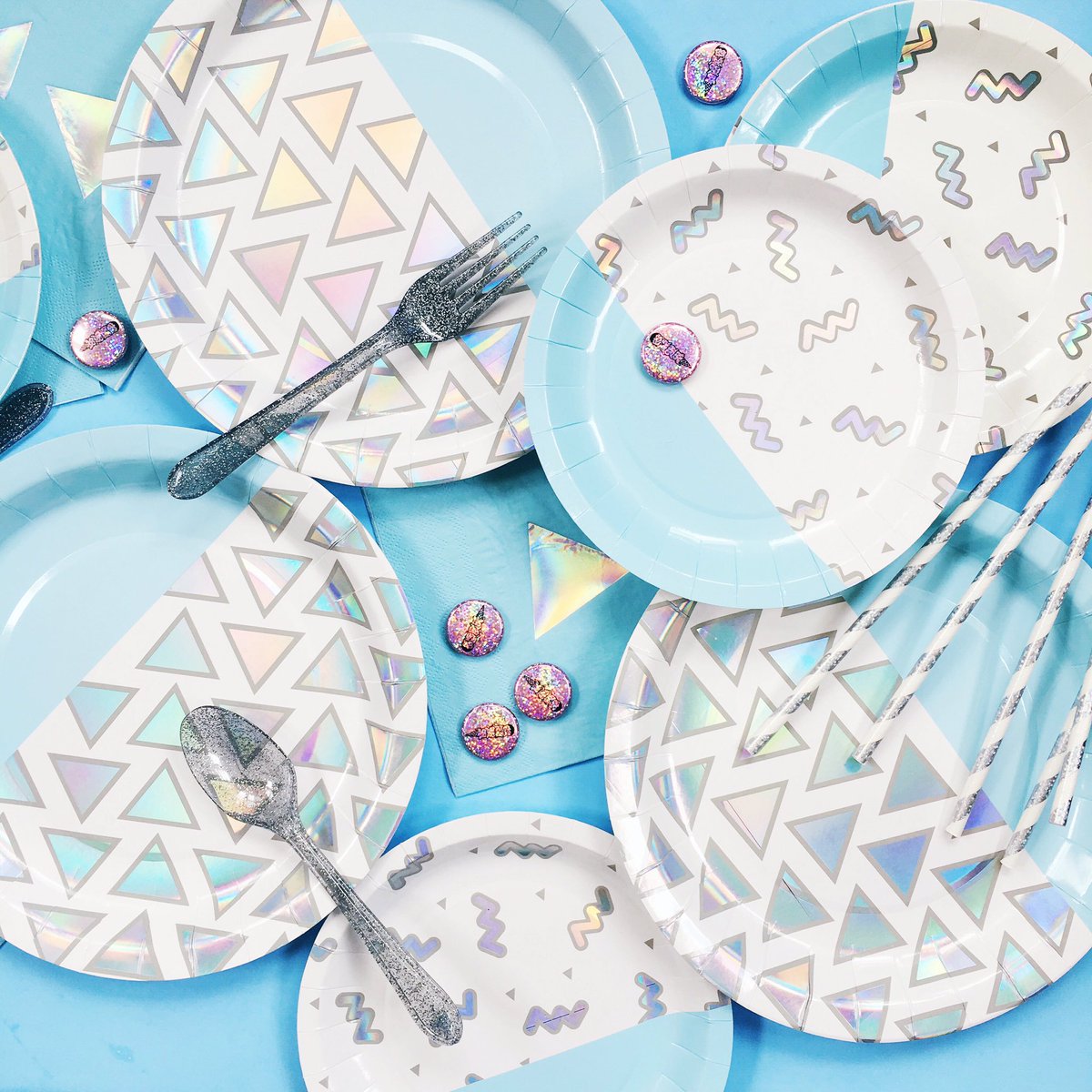 Win a Disco Diamond party! Link in <a href="/BusyBeaver/">Busy Beaver Buttons & Merch</a> 's profile -and we hear they're sneaking buttons in with the haul!