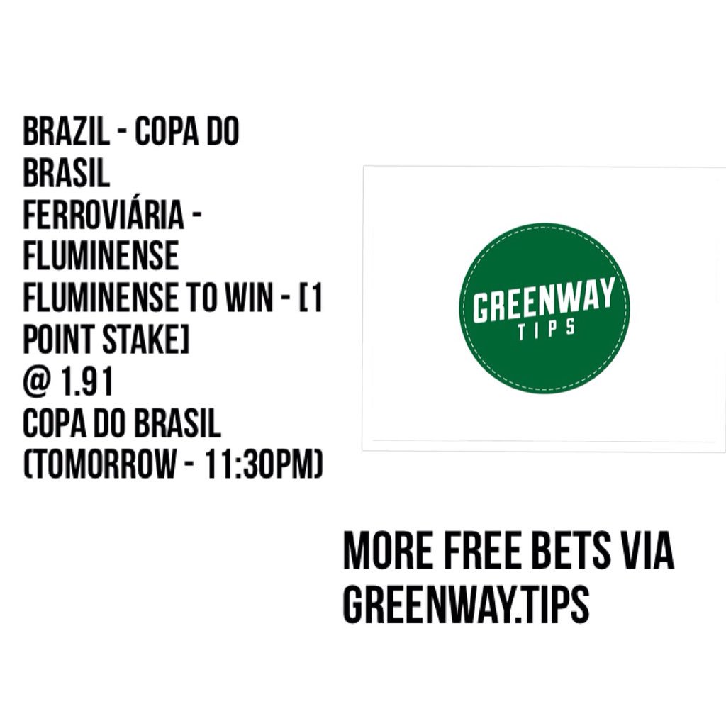 greenway_tips's tweet image. Free Bet ✅