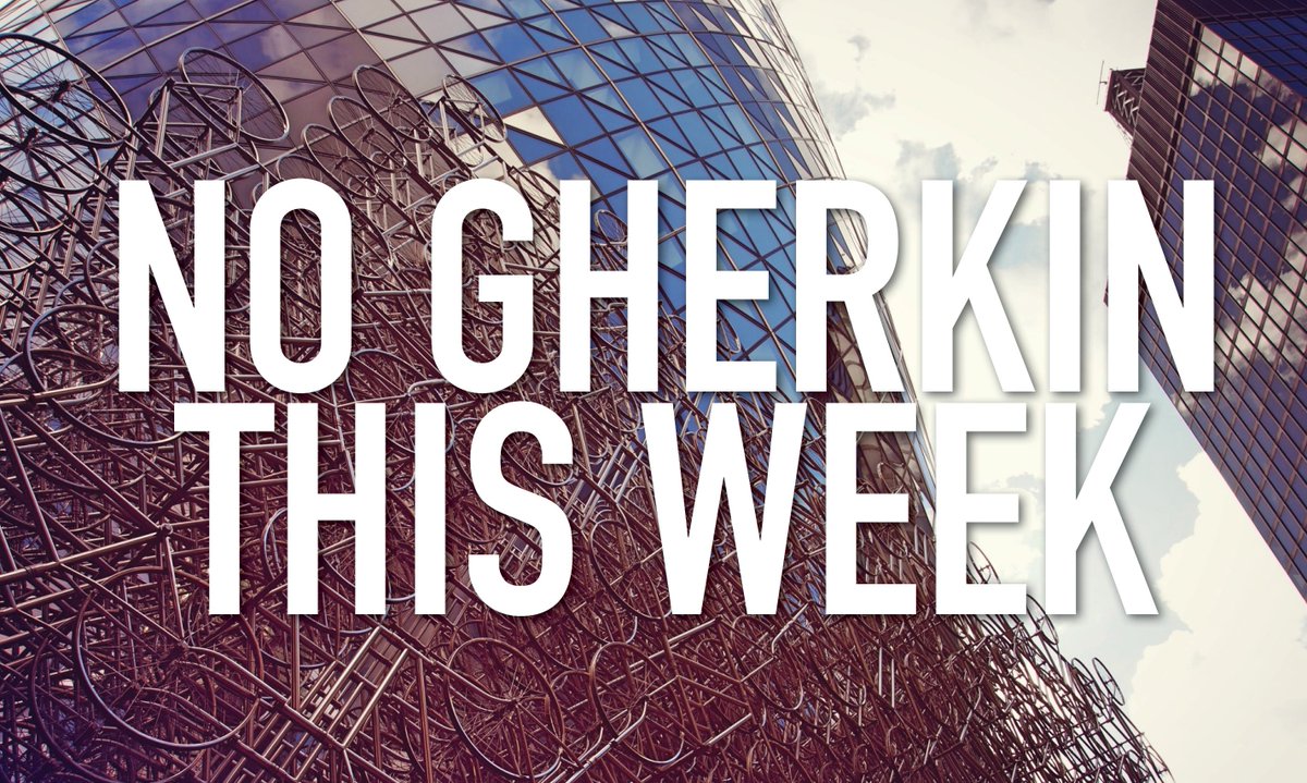 KERB_'s tweet image. Due to the works involved removing the Ai Weiwei sculpture at @LondonGherkin. We will not be there this week.