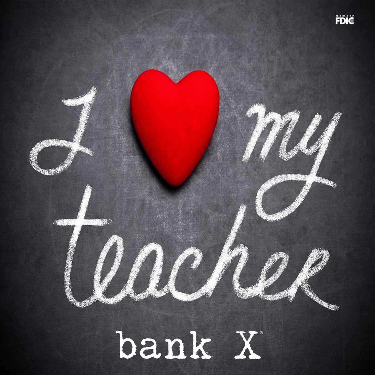 BankXUSA's tweet photo. Thank a teacher today! #teacherappreciationday https://t.co/hf3xgWTHAY