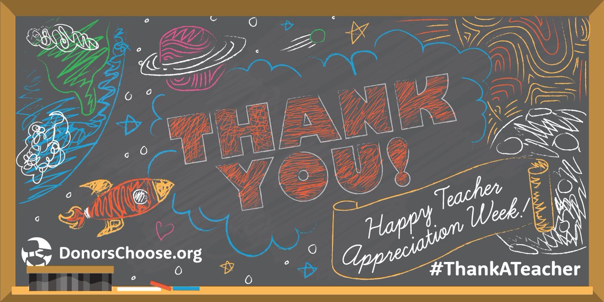 AbbyFeuer's tweet photo. Happy #TeacherAppreciationDay! I’m so grateful for the teachers I know and the work they do every day. #ThankTeach https://t.co/Xa3Cntavq0