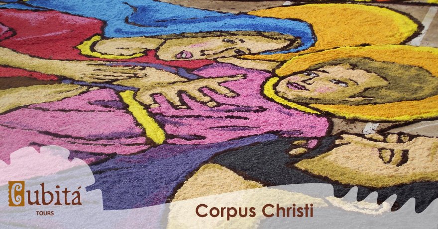 Hermosas alfombras de flores y sales decoran las calles para Corpus Christi. <a href="/azuerenses/">azuerenses</a> <a href="/Chitreanos/">Chitré, Herrera</a> @visitpanama