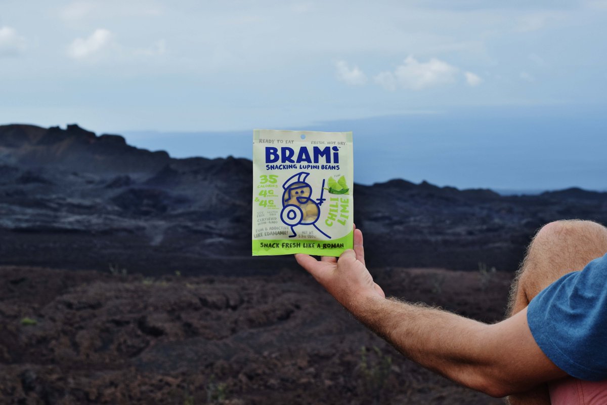 bramisnacks's tweet photo. BRAMI Beans are the perfect snack for your next adventure. #BRAMITime #BeanAtSea #Galapagos #Vegan #PlantProtein https://t.co/hqMtABdpBI