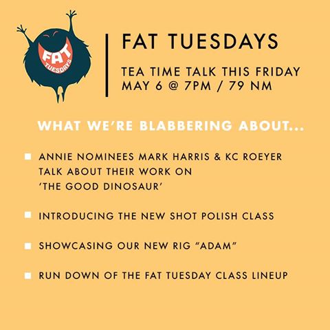 AnimTraining's tweet photo. We're coming this Friday!  Don't miss out on this TeaTalk  #Animation #FeatureAnimationTraining https://t.co/KlLWpHiMAl