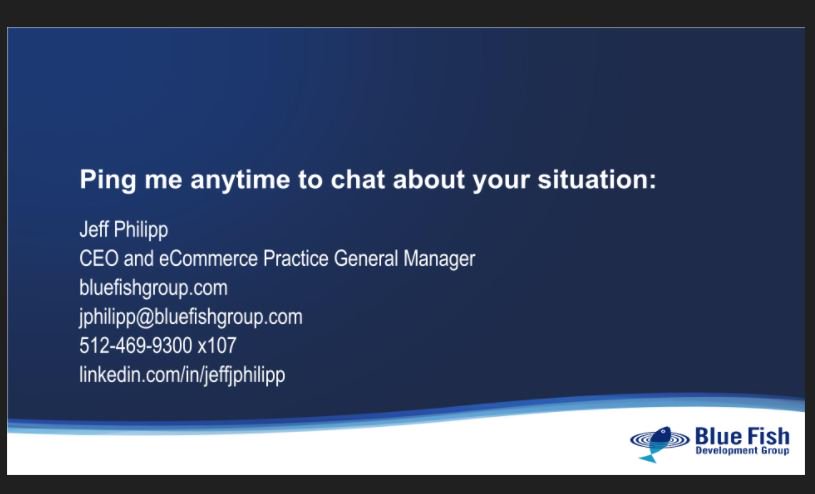 ConversionSci's tweet image. If you are interested in contacting Jeff at Blue Fish, feel free to reach out! #LabCoatLessons