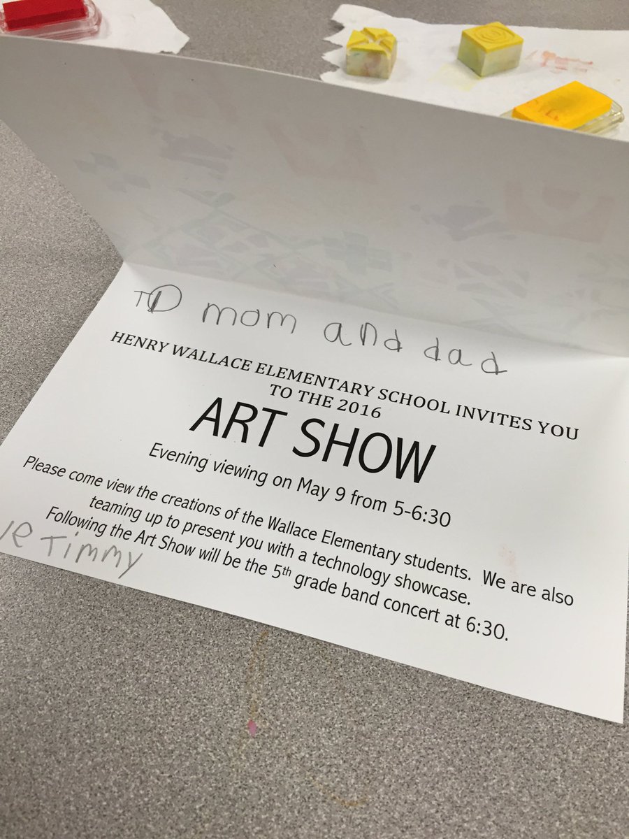 JCSD_WAEart's tweet photo. Wallace Art Show is just around the corner!  #artshow @JCSD_WAE https://t.co/heTfEnPuv3