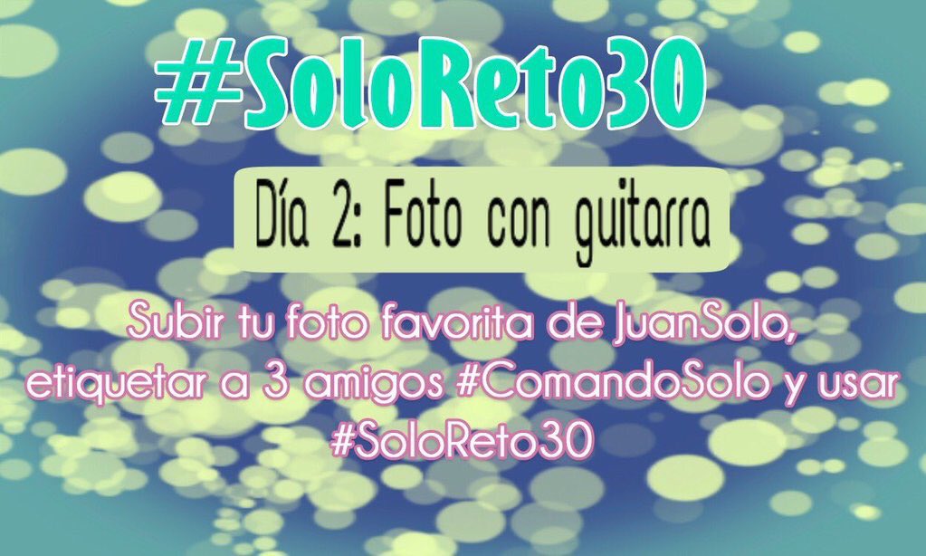 soyjuansolo's tweet photo. 🔺Día dos del reto #Solo30, hoy toca FOTO CON GUITARRA y etiquetar a 3 amigos del #ComandoSolo ¿Va?🔻 https://t.co/WMmJmP6mC4