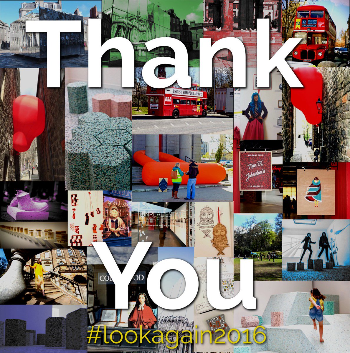 LookAgainABDN's tweet photo. Thanks to all who visited and/or supported the festival this year, couldn't have done it without you! #lookagain2016 https://t.co/iItwSFMAYN
