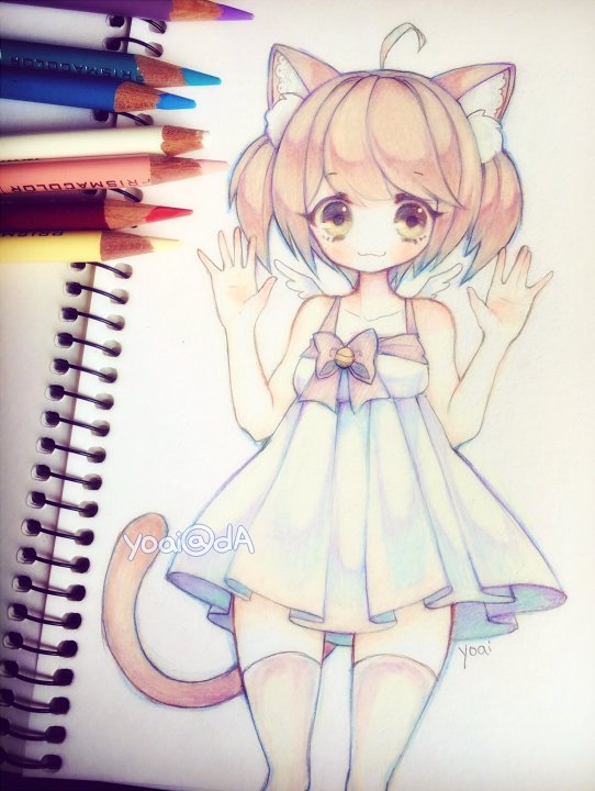 I don't use pencil crayons that often 

mostly because I only have about 15 of them .___.