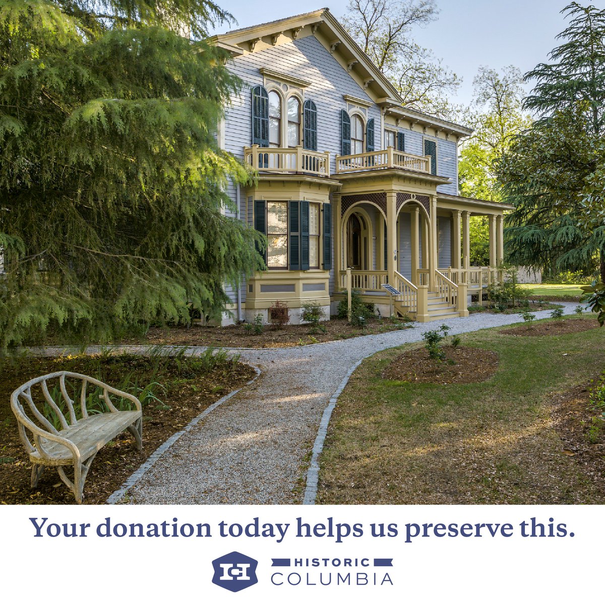 HistColumbia's tweet photo. The Woodrow Wilson Family Home, 1871. #MidlandsGives #MagnifytheMidlands with @CCCFtweets https://t.co/6iMKKv3bg3 https://t.co/D219UaOzov