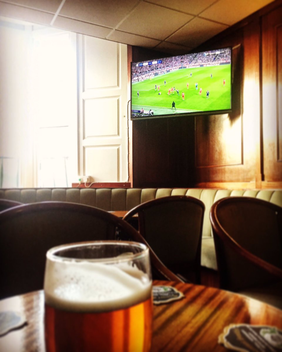 Bayern vs Athletico. Champions league semi final. Real ale. Your seat is waiting...