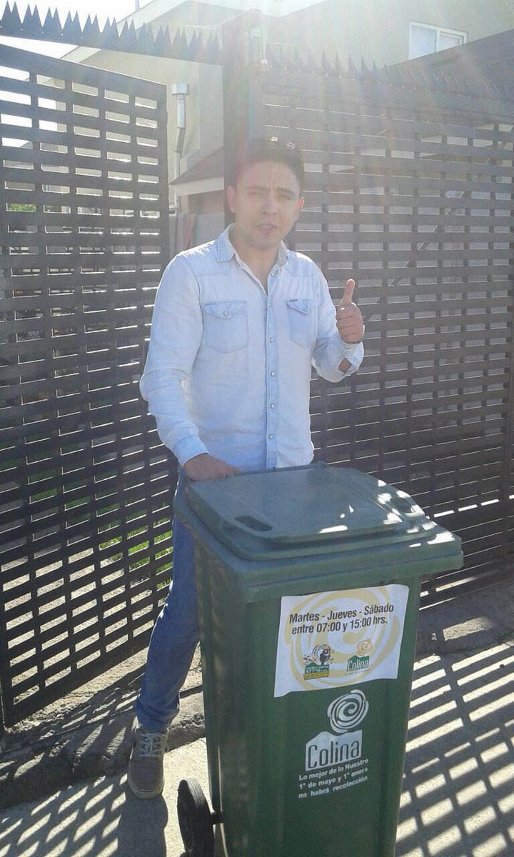 #ColinaSeLimpia.... continúa entrega de contenedores. Hoy es el turno de Villa Estancia de Liray, 3a etapa.