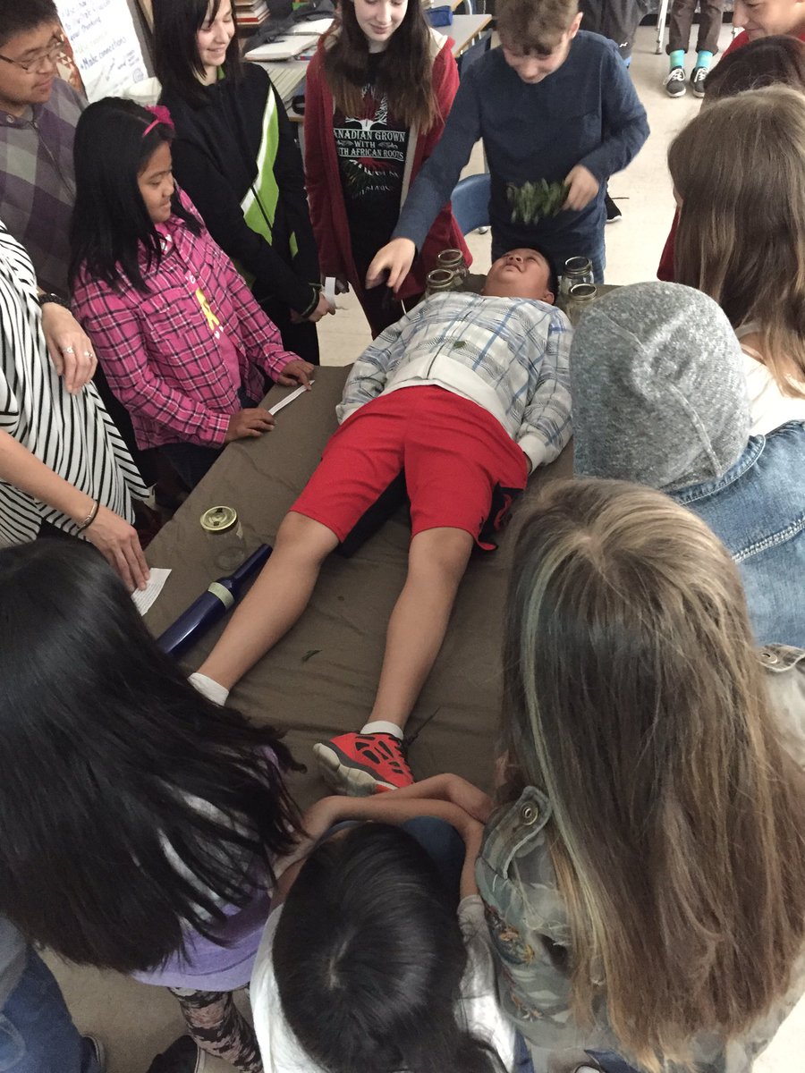 advisory73's tweet photo. Reenacting the mummification process. Learning in action! @kwindatt #socials #ancientegypt https://t.co/NshfucAArc