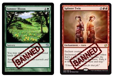 CBPalooza's tweet photo. Which card(s) do YOU think could safely come off the banned list? 🎈 https://t.co/JY3bILx7yJ
