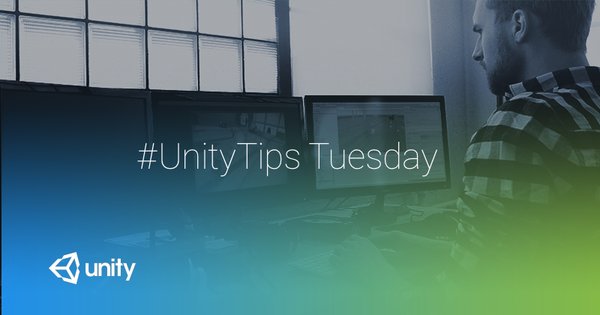 unitygames's tweet image. Have any helpful tricks or advice for your fellow #unitydevs? It's Tuesday, so share your top #UnityTips today!